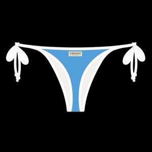Chooks LA Shore Blue Tie Bottoms